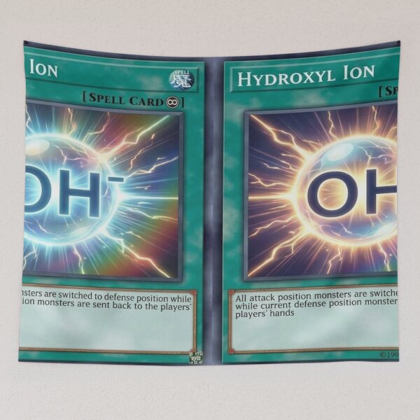 Item preview, Custom Yu-Gi-Oh! Trading Card Design: Hydroxyl Ion designed and sold by Uniqueartai.