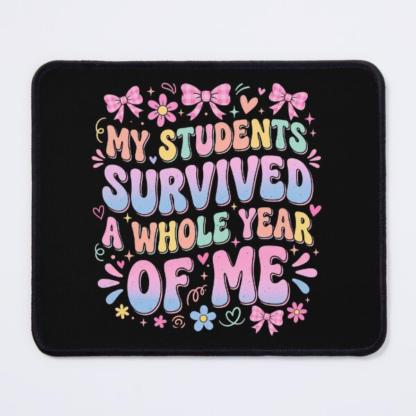 Item preview, Funny Sarcastic Teacher End Of Year Coquette Bow designed and sold by MotivaChic.