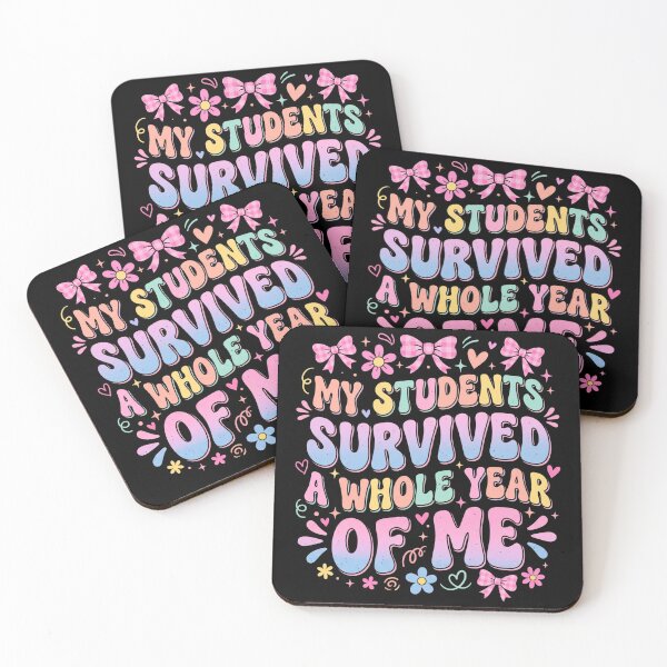 Item preview, Funny Sarcastic Teacher End Of Year Coquette Bow designed and sold by MotivaChic.
