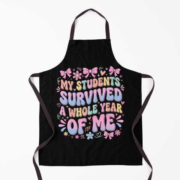 Item preview, Funny Sarcastic Teacher End Of Year Coquette Bow designed and sold by MotivaChic.