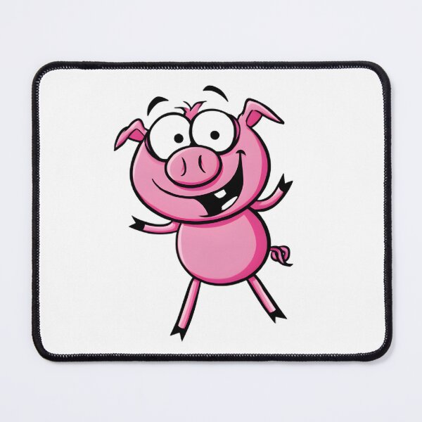Item preview, Happy Cartoon Piggy designed and sold by Retro Whimsy.