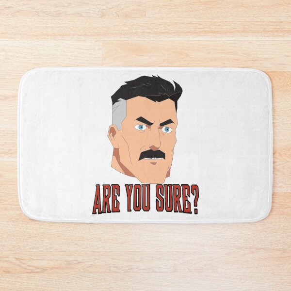 Item preview, Are you sure? White Background designed and sold by UbiquitousScar.