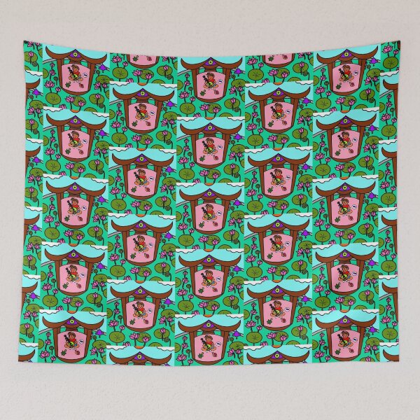 Item preview, Friends in the lotus garden designed and sold by EMILYVU22.