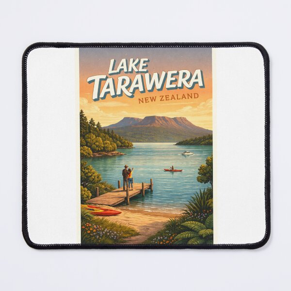 Item preview, Lake Tarawera Bay of Plenty Volcanic Lake Escape designed and sold by Aryabek.