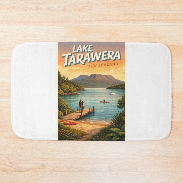 Item preview, Lake Tarawera Bay of Plenty Volcanic Lake Escape designed and sold by Aryabek.