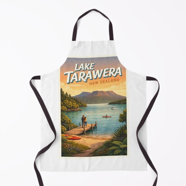 Item preview, Lake Tarawera Bay of Plenty Volcanic Lake Escape designed and sold by Aryabek.