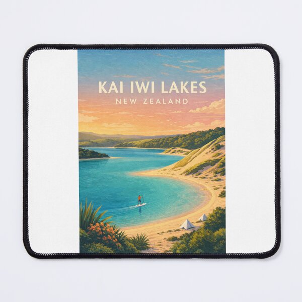 Item preview, Kai Iwi Lakes Northland Sand Dunes and Blue Waters designed and sold by Aryabek.