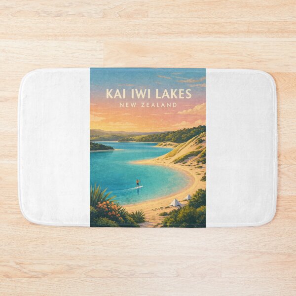 Item preview, Kai Iwi Lakes Northland Sand Dunes and Blue Waters designed and sold by Aryabek.