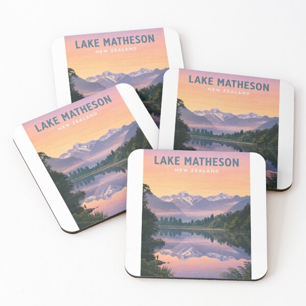 Item preview, Lake Matheson West Coast Mirror Lake New Zealand designed and sold by Aryabek.