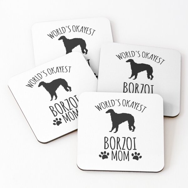 Item preview, Worlds Okayest Borzoi Mom - Dog Mom designed and sold by kindxinn.