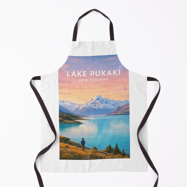 Item preview, Lake Pukaki Aoraki Mount Cook Scenic New Zealand Landscape designed and sold by Aryabek.