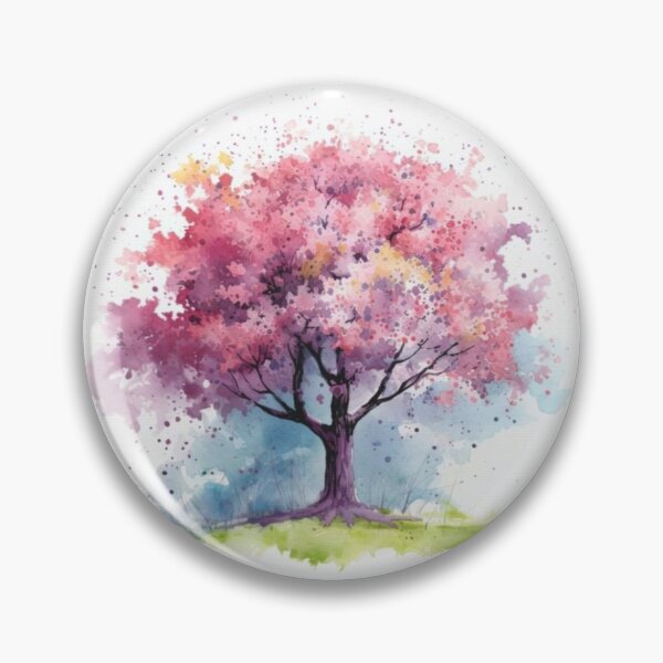 Item preview, Dreamy Spring Blossom Splatter Artwork  designed and sold by NivyasArtistry.