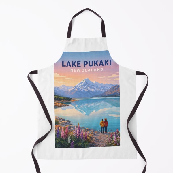 Item preview, Lake Pukaki Mount Cook Reflection Canterbury New Zealand Vista designed and sold by Aryabek.