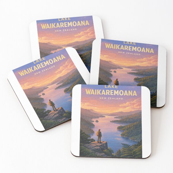 Item preview, Lake Waikaremoana Te Urewera Wilderness New Zealand Escape designed and sold by Aryabek.