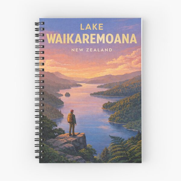 Item preview, Lake Waikaremoana Te Urewera Wilderness New Zealand Escape designed and sold by Aryabek.