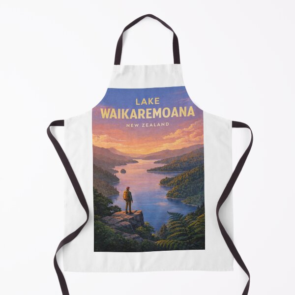 Item preview, Lake Waikaremoana Te Urewera Wilderness New Zealand Escape designed and sold by Aryabek.