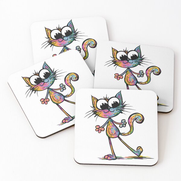 Item preview, Funny Cat Just Vibing designed and sold by Retro Whimsy.