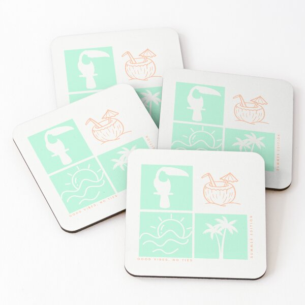 Item preview, Good Vibes No Ties Tropical Summer Aesthetic Minimalist designed and sold by KaBaRen.