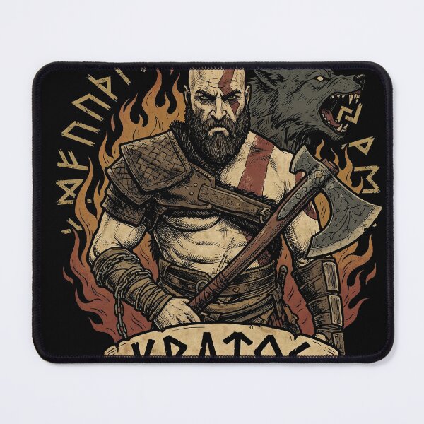 Item preview, Kratos God of War Vengeance designed and sold by Senpaiwaves.