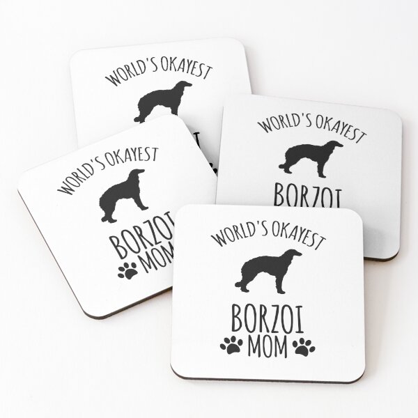 Item preview, Worlds Okayest Borzoi Mom - Dog Mom designed and sold by kindxinn.