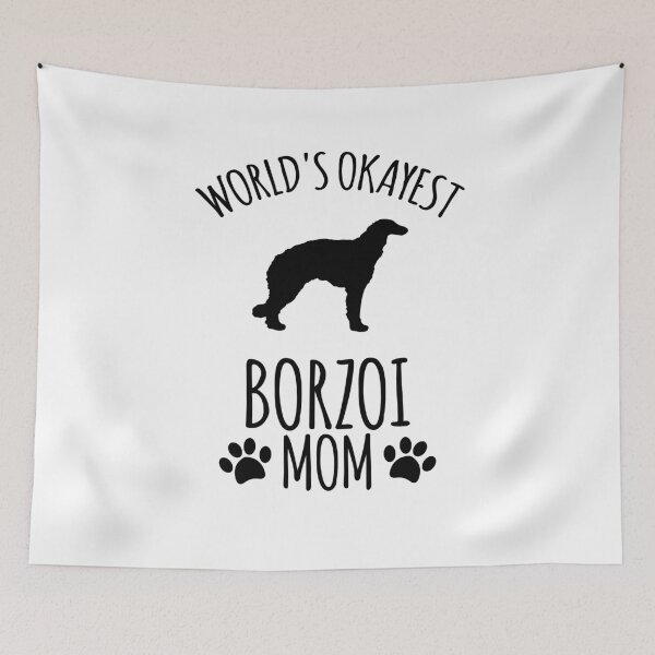 Item preview, Worlds Okayest Borzoi Mom - Dog Mom designed and sold by kindxinn.