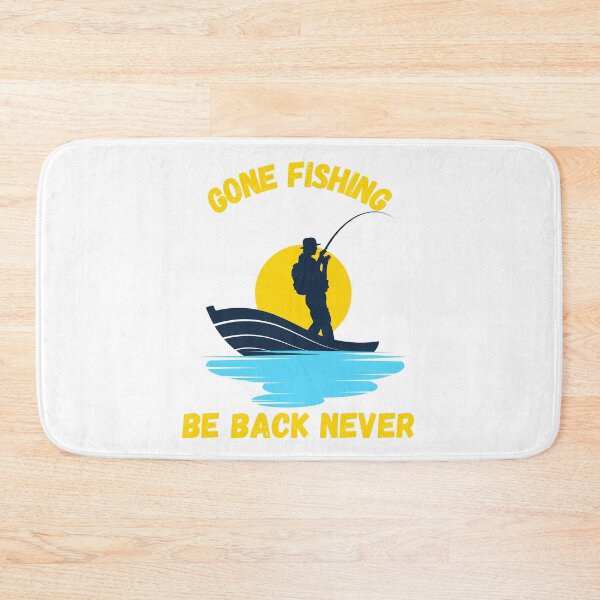 Item preview, Gone Fishing, Be Back Never Funny Fishing T-Shirt designed and sold by WearFine.