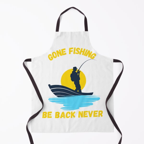 Item preview, Gone Fishing, Be Back Never Funny Fishing T-Shirt designed and sold by WearFine.