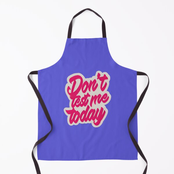 Item preview, Don’t Test Me Today - Bold Pink Sassy Quote Typography designed and sold by Rangmanch.