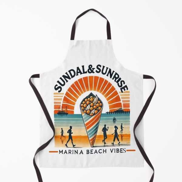 Item preview, Sundal & Sunrise Marina Beach Vibes Chennai Tamil Nadu designed and sold by Globalcitytees.