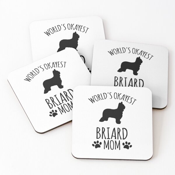 Item preview, Worlds Okayest Briard Mom - Dog Mom designed and sold by kindxinn.