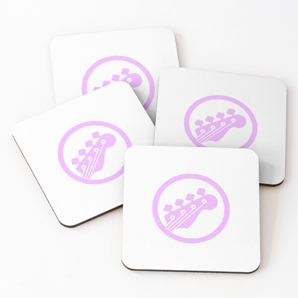 Item preview, Bass Headstock Bass Guitar Lilac designed and sold by Ukulaliens.