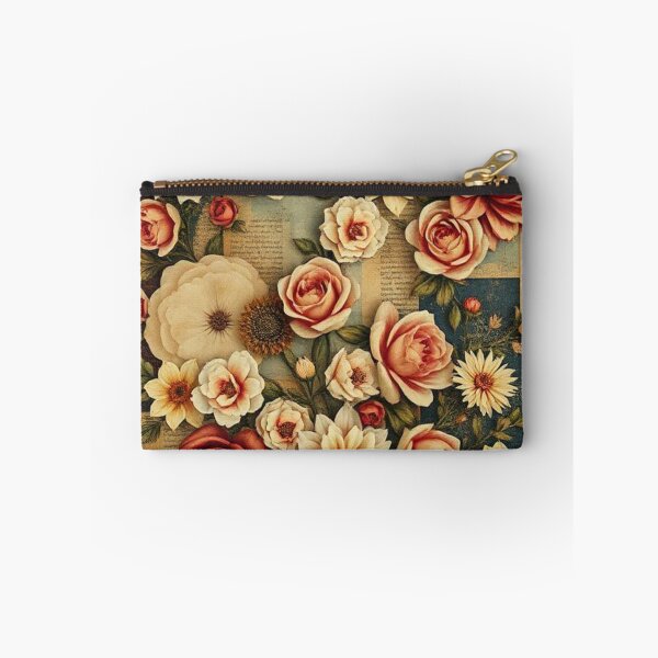 Item preview, Roses on Vintage Scrapbook Style Paper designed and sold by RAISC.