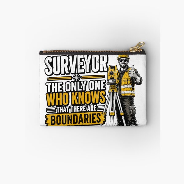 Item preview, Funny Surveyor Boundaries T-Shirt Design designed and sold by JDGeoShop.