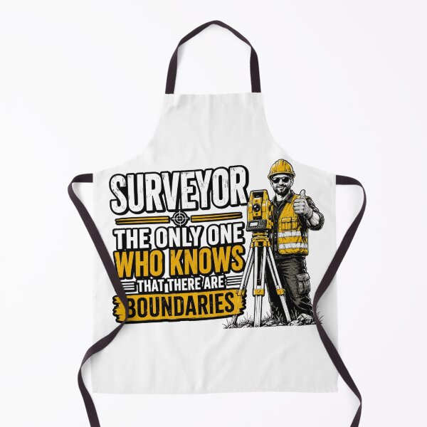 Item preview, Funny Surveyor Boundaries T-Shirt Design designed and sold by JDGeoShop.