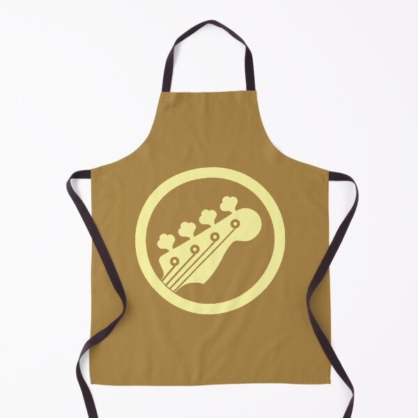 Item preview, Bass Headstock Bass Guitar Buttermilk designed and sold by Ukulaliens.