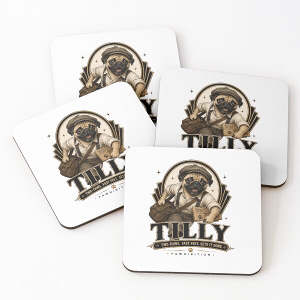 Item preview, Tilly “Two-Paws” — Pawhibition Era Originals designed and sold by Ikkipass Enterprises.