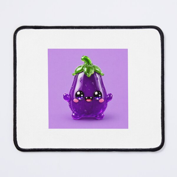 Item preview, Cute Gummy Eggplant Monster Stickers designed and sold by Sotona87.