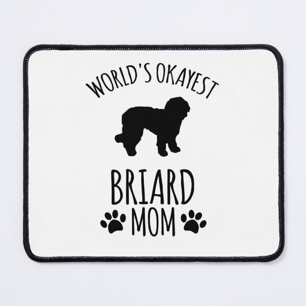 Item preview, Worlds Okayest Briard Mom - Dog Mom designed and sold by kindxinn.