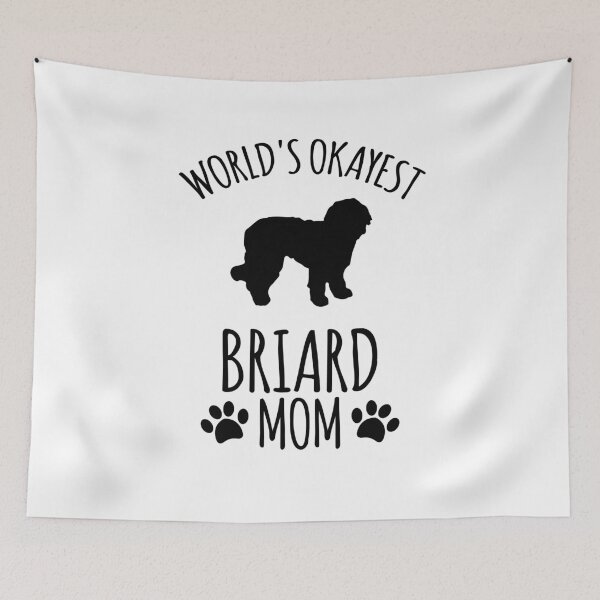 Item preview, Worlds Okayest Briard Mom - Dog Mom designed and sold by kindxinn.