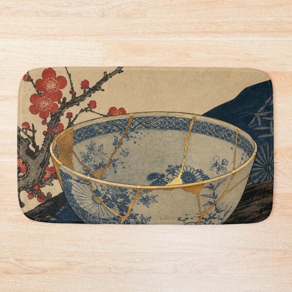 Item preview, Kintsugi Whispers - Vintage Ukiyo-e Japanese Aesthetic Woodblock Print Art designed and sold by bapupa.