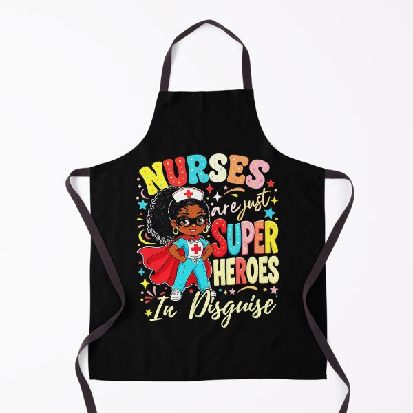 Item preview, Black Nurse Superhero Melanin Healthcare Magic designed and sold by MotivaChic.