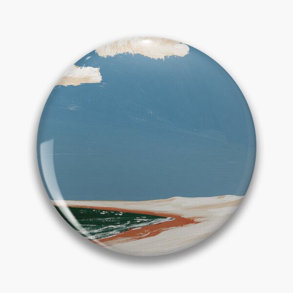 Item preview, Sunlit Sand Dunes Coastal Landscape Painting designed and sold by Maisonsucces.