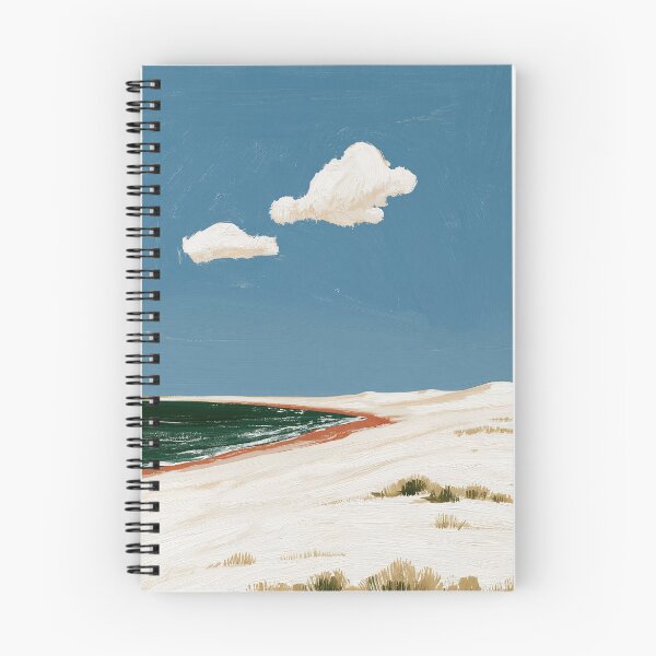 Item preview, Sunlit Sand Dunes Coastal Landscape Painting designed and sold by Maisonsucces.