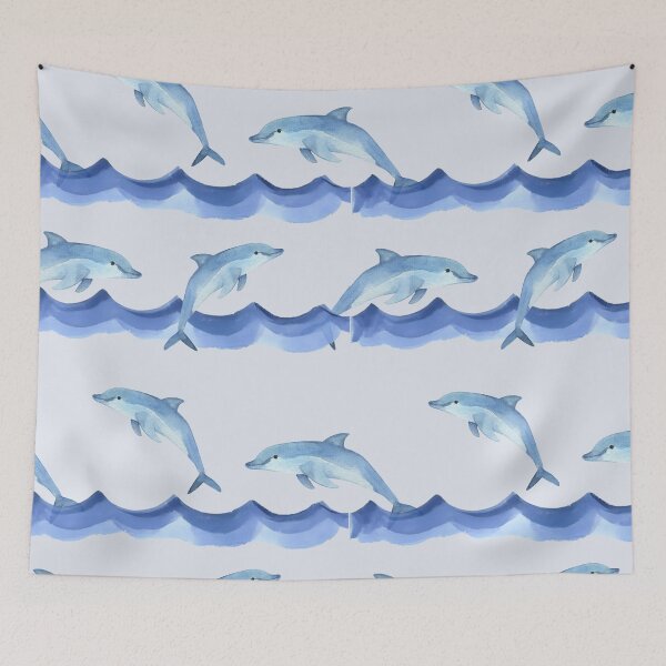 Item preview, Dolphin Pattern designed and sold by LifeParody.