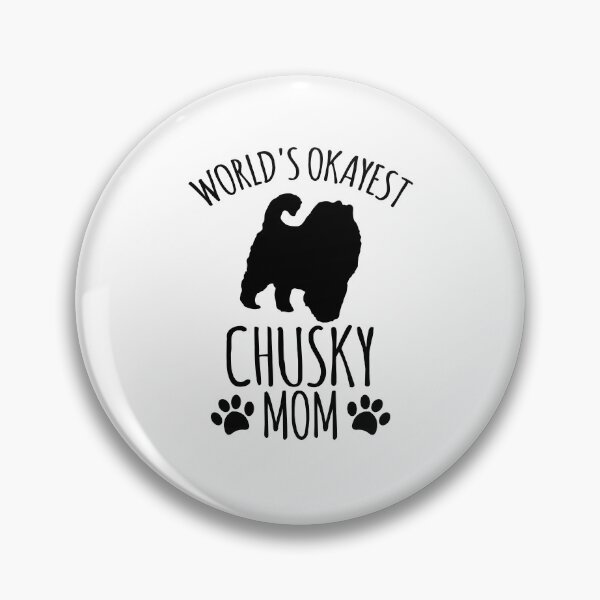 Item preview, Worlds Okayest Chusky Mom - Dog Mom designed and sold by kindxinn.