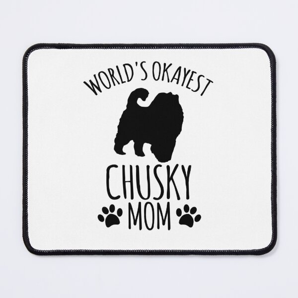Item preview, Worlds Okayest Chusky Mom - Dog Mom designed and sold by kindxinn.