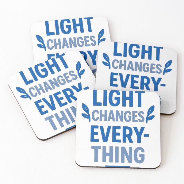 Item preview, Light Changes Everything – Motivational Typography designed and sold by mbmstores.
