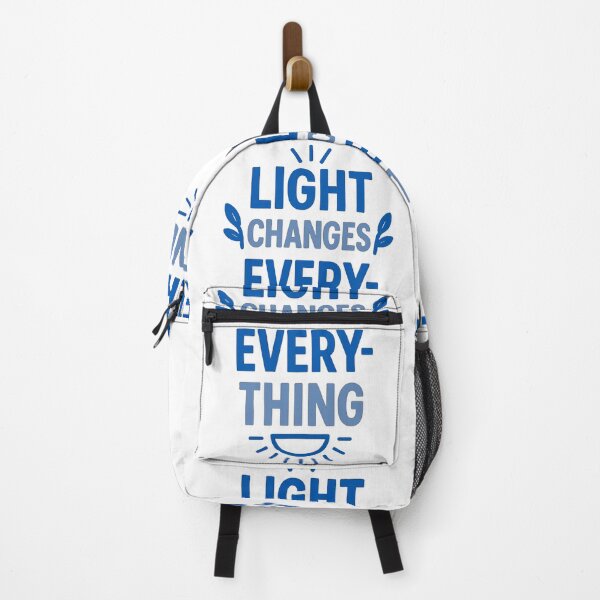 Item preview, Light Changes Everything – Motivational Typography designed and sold by mbmstores.