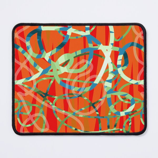 Item preview, Colorful Abstract Line Pattern Bold Modern Doodle Design designed and sold by Skryp-art.