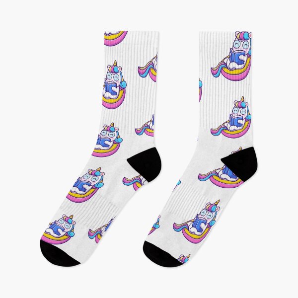 Item preview, Cute Unicorn Reading Book Glasses Illustration designed and sold by miliemlac.